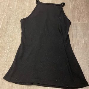 Black Halter Top